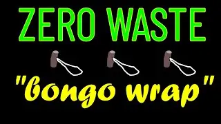 Zero waste tie for keeping things together: camping, tech, rope, sports, hobbies, work...