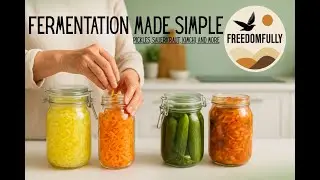 Simple Ferments: Sauerkraut, Pickles, and More for Beginners #retirementjourney #retirees