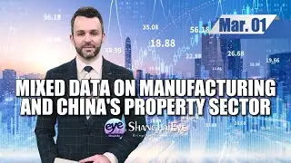 Mixed data on manufacturing and China's property sector