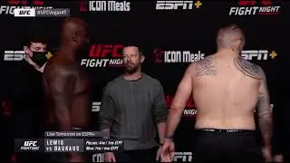 UFC Vegas 45 | Lewis vs Daukaus | Final Face Off