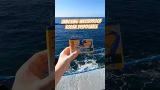 Unboxing Waterproof Kodak Disposable with Sample Pictures