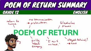 Poem of Return in 2 minutes | Grade 12 English HL
