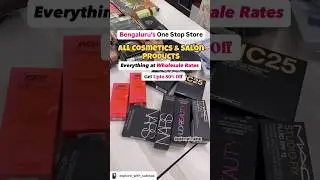 Оптовый магазин всех косметических товаров по оптовым ценам в Бангалоре.