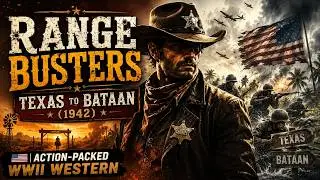 Range Busters: Texas to Bataan (1942) 🇺🇸🔥 | Захватывающий вестерн о Второй мировой войне