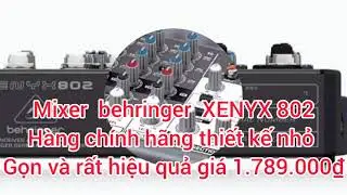Mixer behringer XENYX 802 h&agrave;ng ch&iacute;nh h&atilde;ng