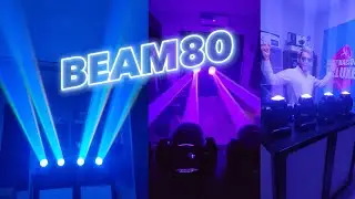 4 Robóticas BEAM 80 Watts RGBW Full Color 😍