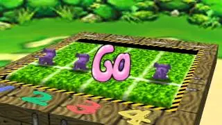 Pok&eacute;mon Stadium minigame 4 player Netplay: Run, Rattata, Run