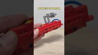LEGO Pneumatic Compressor Unit #lego #technic #legotechnic #legotechnicmoc #pneumatic #compressor