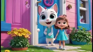 Ding Dong Bell Water Garden Cat Save | English Nursery Rhyme | Kids Songs | Baby Music