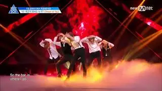 kpop magic dance; sunmi's gashina on pd101 s2's shape of you team