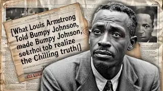 What Louis Armstrong told BUMPY JOHNSON, Made Bumpy Realize The Chilling Truth