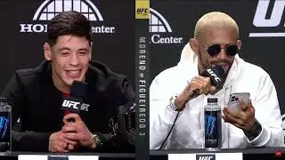 Brandon Moreno vs Deiveson Figueiredo Cringe Highlights -  UFC 270: Pre-Fight Press Conference