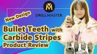 Bullet Teeth with Tungsten Carbide Stripes: New Design Product Review