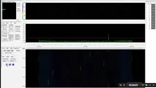 SRS search receiver direction finding (DF) of frequency hopping (FH) signal
