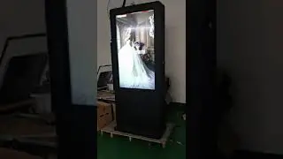 Outdoor 32 55 86 Inch Capacitive Kiosk Double Side Monitor LCD Display
