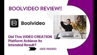 Boolvideo REVIEW- Did This VIDEO CREATION Platform Achieve Its Intended Result? See(View  Before use