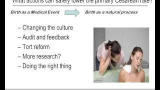 Review of the Safe Prevention of the Primary Cesarean Delivery Consensus Report ... by Dr. Waldman