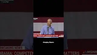 😂 Obama HUMILIATES Trump on stage