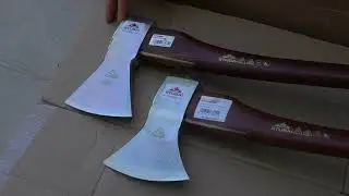 Awesome New Stubai Nirolook Axe Zinc Coated Head with Brass Overstrike Guard