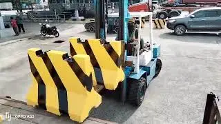 YELLOW AND BLACK ROAD BARRIER#mankianhardware #buildinghardware #buildingmaterial #hardware