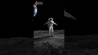 Astronauts Bouncing Around on the Moon! 🌕😄 #MoonVibes #SpaceLife #ZeroGravity