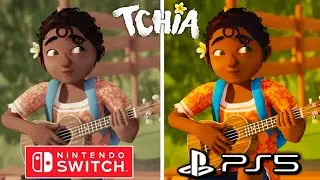 Tchia PS5 vs Nintendo Switch Graphics Comparison