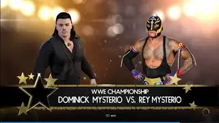 Clash of Generations Rey Mysterio Vs. Dominik Mysterio : TLC Match WWE Championship #wwe2k22gameplay