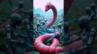 I Made A Big Snake Strawberry Using A Robot#shortsfeed #farmrobot #roboticfarm
