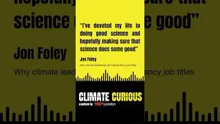 Climate leadership comes from each and everyone of us