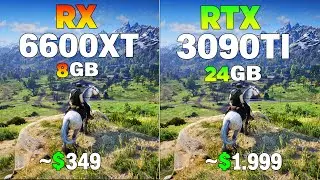 RX 6600 XT vs RTX 3090 Tİ - Test in 8 Games