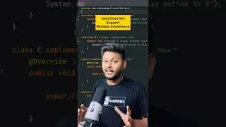 Множественное наследование в Java с использованием интерфейсов ✅ #java #javaprogramming #coding