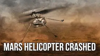 What If The NASA's Mars Ingenuity Helicopter Crashed [4K] || Ingenuity's Crash Imagination