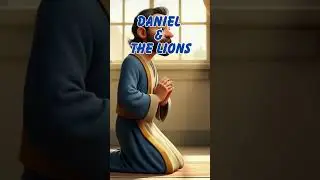 Daniel and the Lions #Shorts #Christianshorts #littlesnuggles