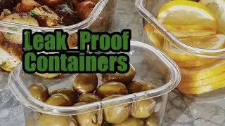 Review Rubbermaid Brilliance Leak Proof Food Storage Containers Set of 5, BPA Free, Airtight Lids