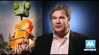 Behind the scenes of RANGO the Johnny Depp animation with director GORE VERBINSKI