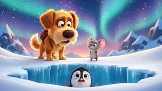 Dog & Mouse Snow Mountain Rescue 🐶🐭❄️ | Kids 3D Cartoon Adventure 2026