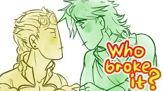Who broke it?||JoJo's bizarre adventure||animatic(Rus sub)