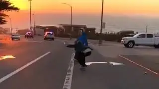 Skate street na gringa