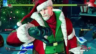 STREET FIGHTER V Cody vs Alex