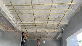 Amazing Techniques Construction Install Ceiling Plaster For Kitchen
