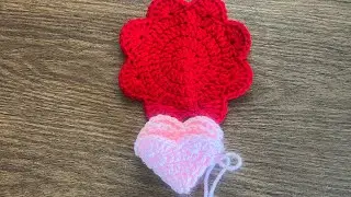 Porta tasa de corazón ♥️sorpresa 😮paso a paso 🥰🧶