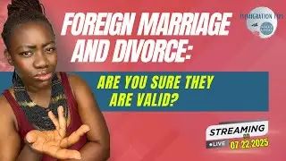 Foreign Marriage and Divorce: Are You Sure They are Valid?
