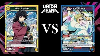 Union Arena Yellow Hashira vs Blue JJK Nanami / Union Arena Gameplay / Demon Slayer / Jujutsu Kaisen