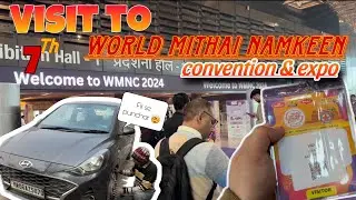 Visit to WMNC 2024 #dwarka #yashobhumi #yashobhoomi #worldmithaiexpo #delhi #expo2024 #business
