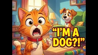 When a Cat Thinks He&rsquo;s a Dog 🐶🐱 | Fun Storytime