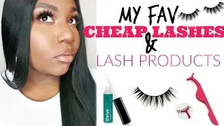 My Favorite AFFORDABLE CHEAP LASHES & PRODUCTS || LASH Application DEMO for Beginners