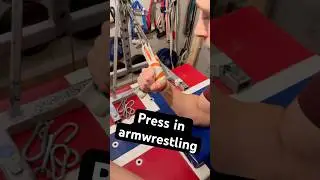 How to tie the press strap for armwrestling. #armwrestlingworkout #sidepressure  #strength  #howto