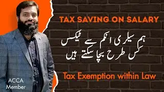 How to save Income tax on Salary Income | Exemption | Logic | Practice | Within Law | FBR |
