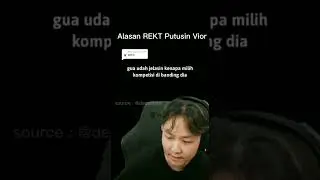 Klarifikasi REKT Putusin Vior ternyata gara gara ini #shorts