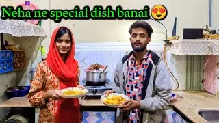 Papa ne or Neha ne special dish banai beef recipe 😋 || Adnan and misbah 